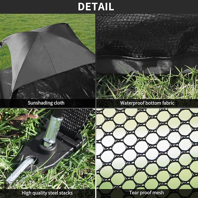 Rest-Eazzzy Cat Tent Outdoor, Pet Enclosure Tent Suitable - Image 6
