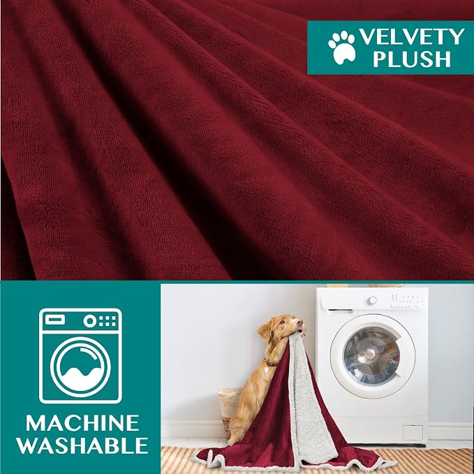 PetAmi Dog Blanket for Medium Large Dogs, Pet Bed Blanket Cat Puppy Kitten - Image 6