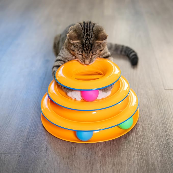 Catstages Replacement Balls for Cat Track Toys, 6 Pack - Image 8