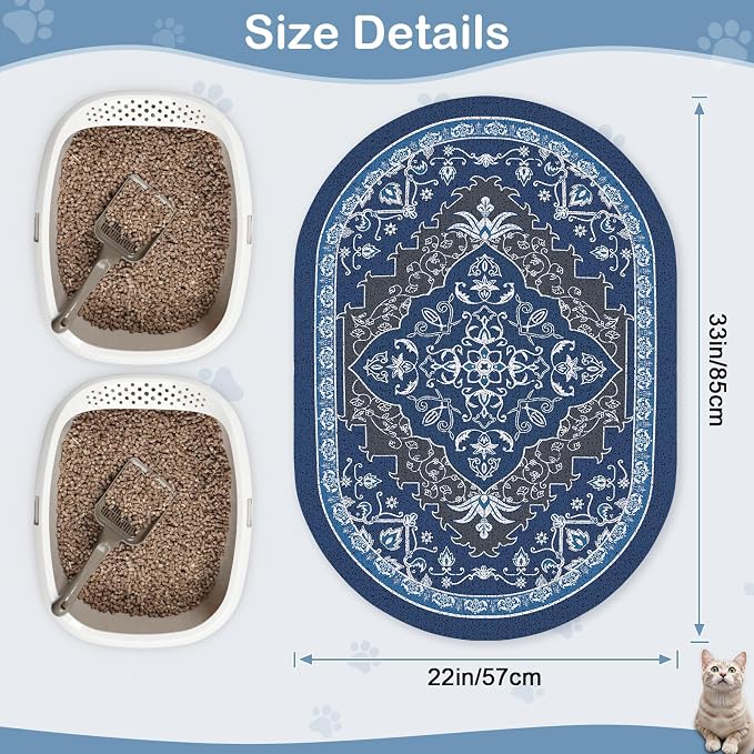 Bienbee Cat Litter Mat, Urine and Water Proof - Image 6