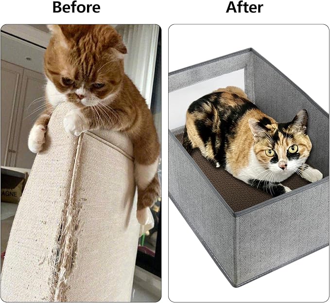 Kichwit Large Cat Scratching Pads, Reversible Cat Scratching Board, 16.5" x - Image 5