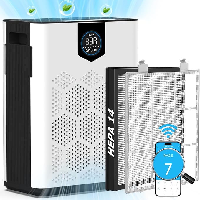 DAYETTE H14 Smart Air Purifiers by Dayette