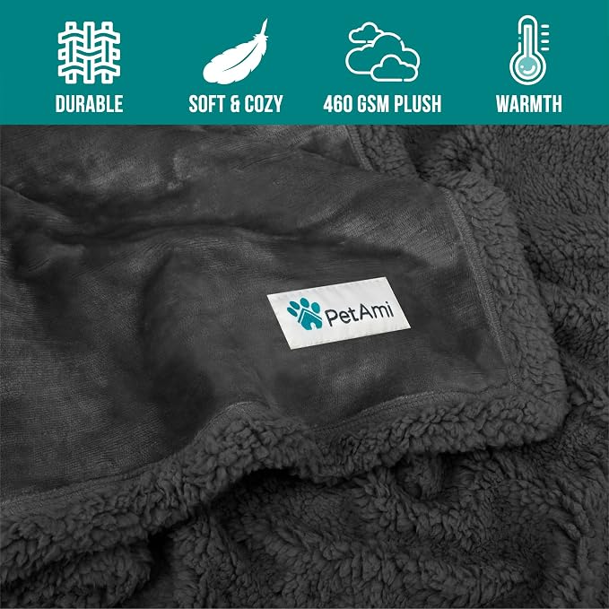 PetAmi Dog Blanket for Small Medium Dogs, Pet Bed Blanket Cat Puppy Kitten - Image 8