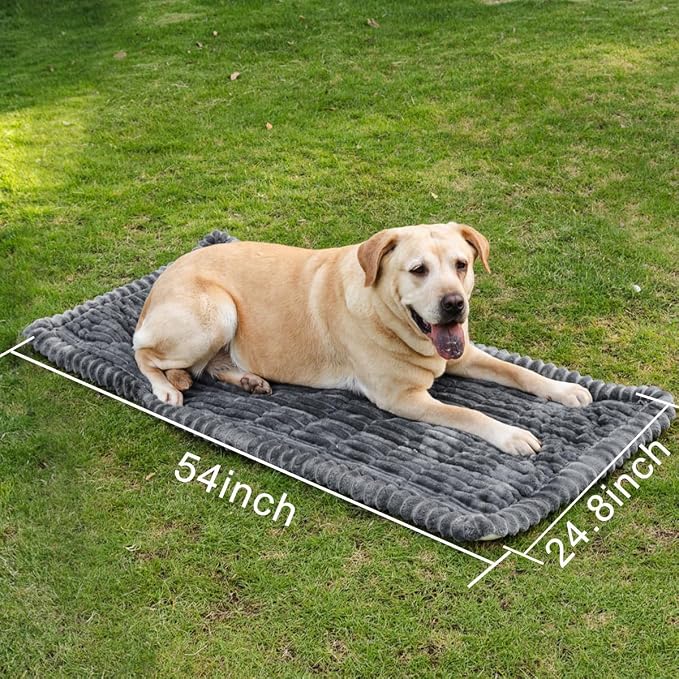 Non-Slip Dog Bed Mat for Car, Fuzzy Backseat Pet Mat, Travel Pet-Friendly Seat - Image 4