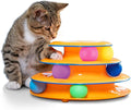 Catstages Tower of Tracks Cat Toy – 3-Level Track Tower by Catstages
