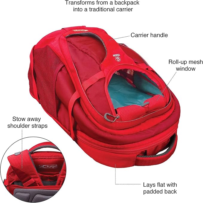 Kurgo G-Train Dog Carrier Backpack - Image 2