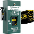 Dog Waste Station Pull Out Bag Dispenser by UPGORILO