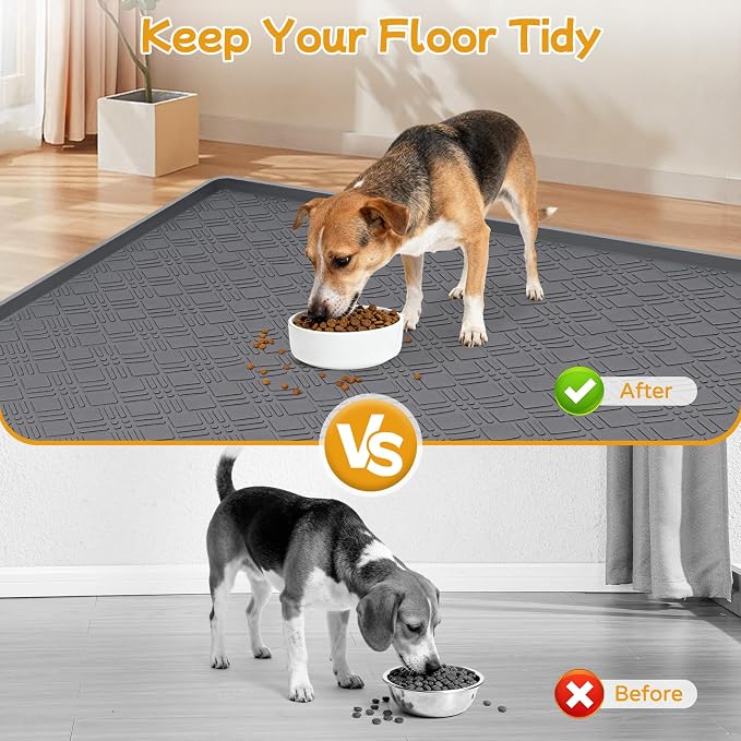 Lanstics Dog Food Mat, Floor Protection - Image 6
