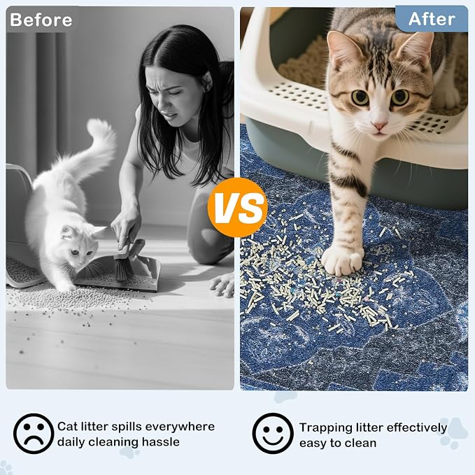 Bienbee Cat Litter Mat, Urine and Water Proof - Image 2