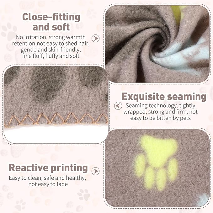 Tatuo 10 Pieces Pet Blankets - Image 4