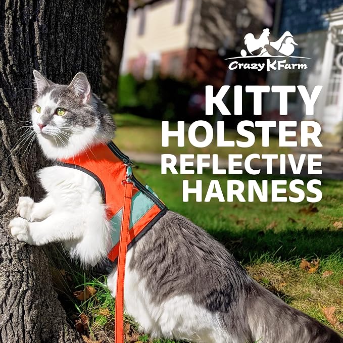 Kitty Holster Reflective Cat Harness – High-Visibility Cat Harness - Image 2