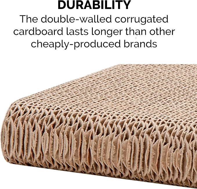 Furhaven 2-Pack Scratching Boards w/ Catnip & Wall-Mounting Hooks - Image 5