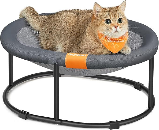 Feandrea Pet Bed, Cat Hammock, Elevated Cat Bed by FeandreabySONGMICSHOME