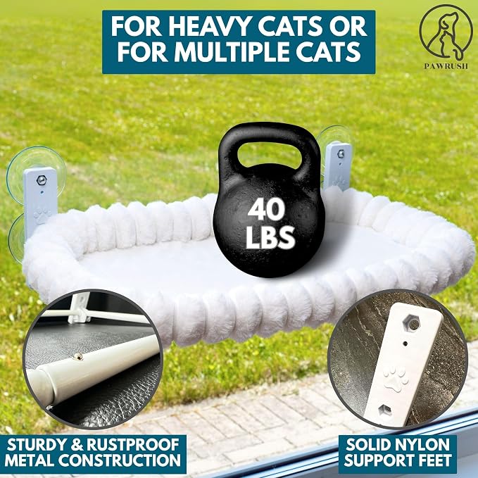Cat Window Perch — Premium Cat Window Hammock - Image 3