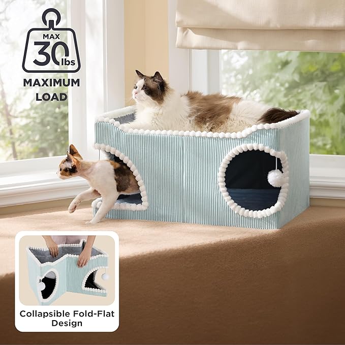 Bedsure Large Cat Beds for Indoor Cats - Image 4