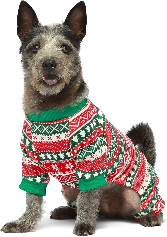 Fitwarm Dog Christmas Outfit, Dog Pajamas, Dog Winter Clothes - Image 7