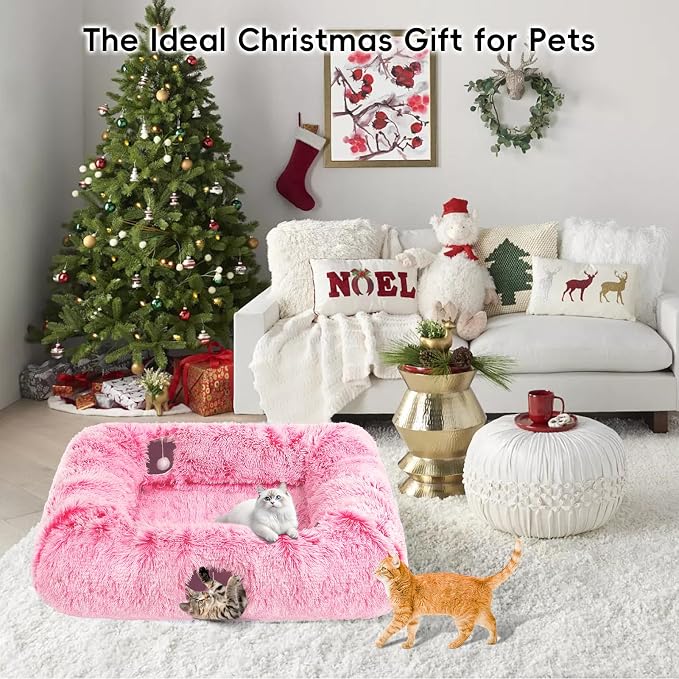 Extra Large Cat Tunnel Bed, 4 Ways Tunnels - Image 8