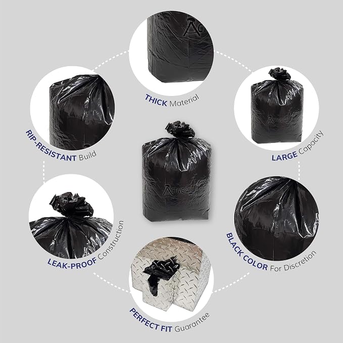 ActiveDogs Dog Poop Bucket Bags 12PK - Image 3