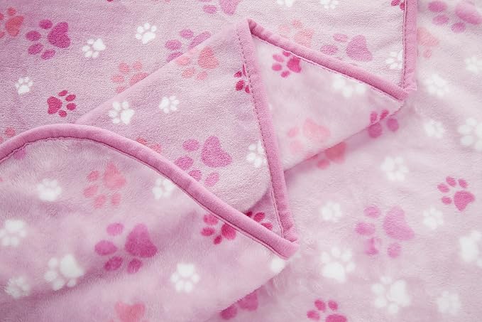 Allisandro Luxurious Dog Blanket, Extra Softness 350 GSM Flannel Fleece Pet - Image 5