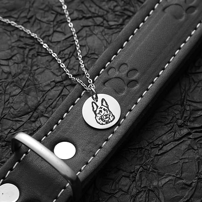 Custom Pet Portrait Necklace - Image 6
