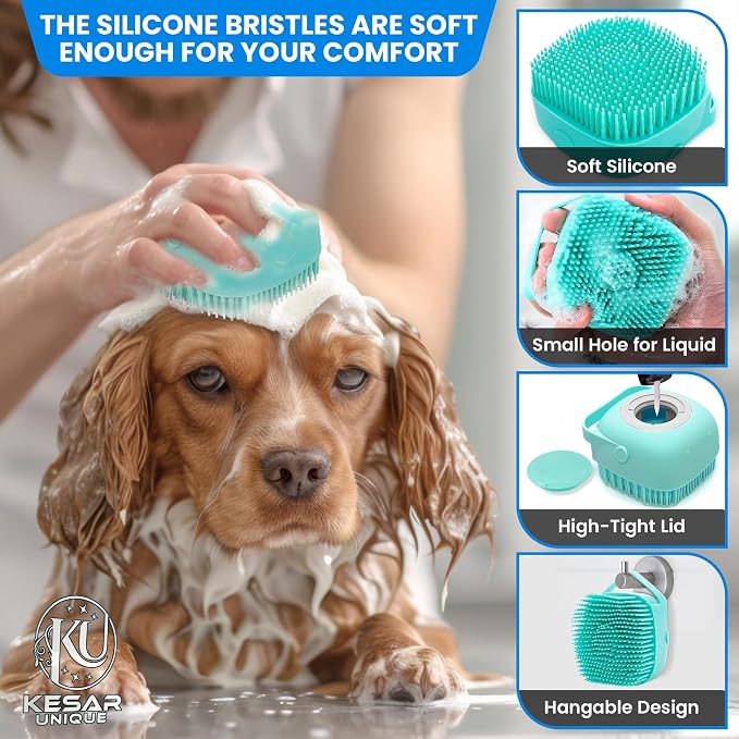 Dog Bathing Supplies – 8PCS Pet Shower & Grooming Kit - Image 2