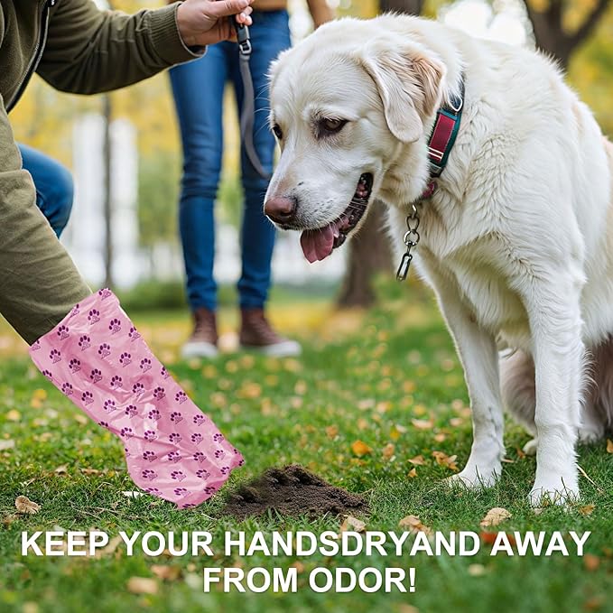 Dog Poop Bags Rolls 300 Count Biodegradable Poop Bags Refills - Image 8