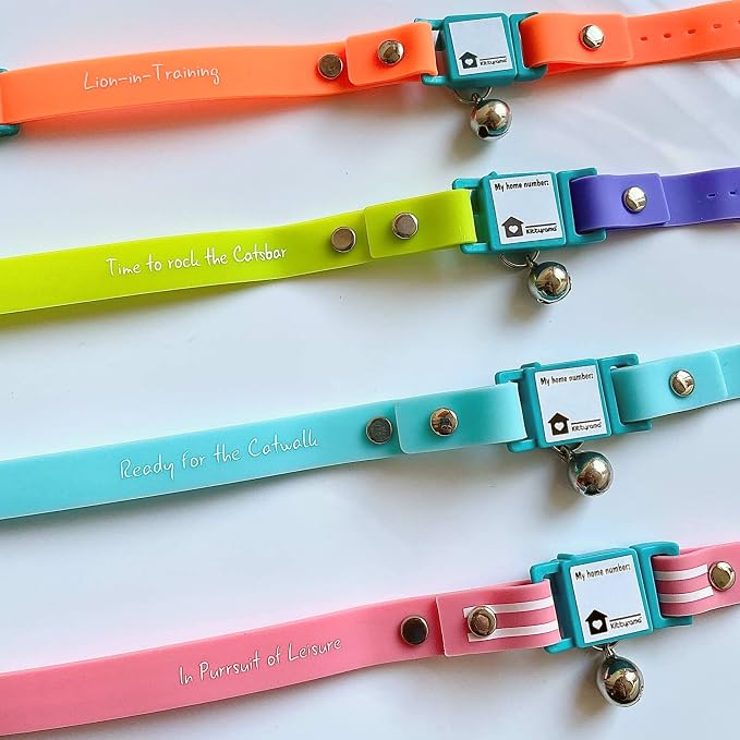 Kittyrama Aqua Kitten Collar - Image 9