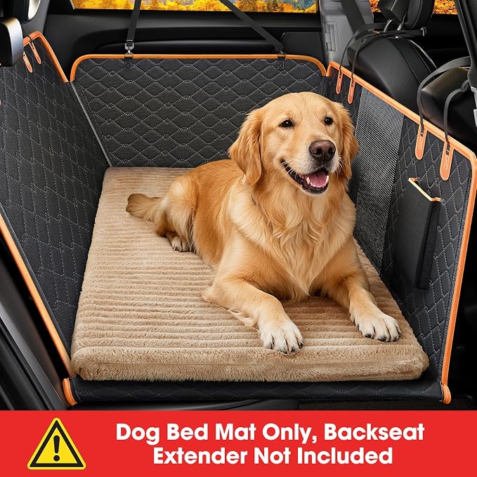 FURTIME Backseat Pet Bed Mat, Non-Slip Dog Bed - Image 2