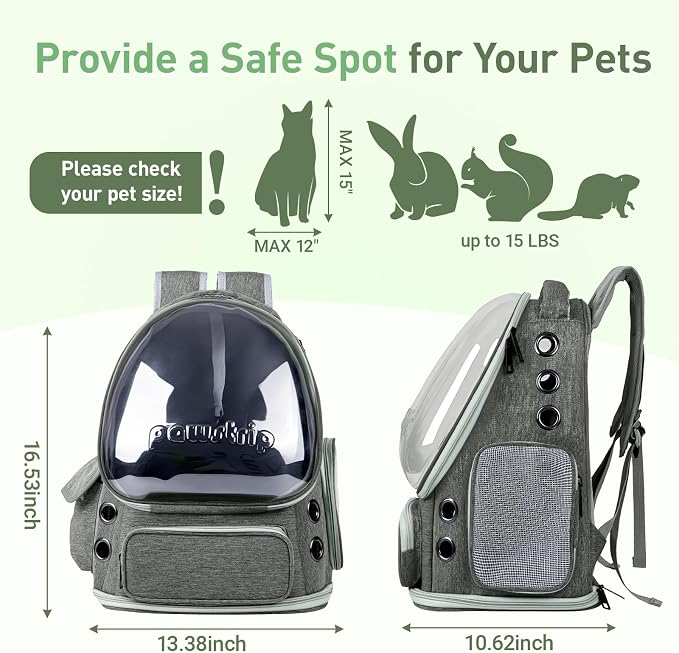 Pawstrip Cat Backpack Carrier - Image 5