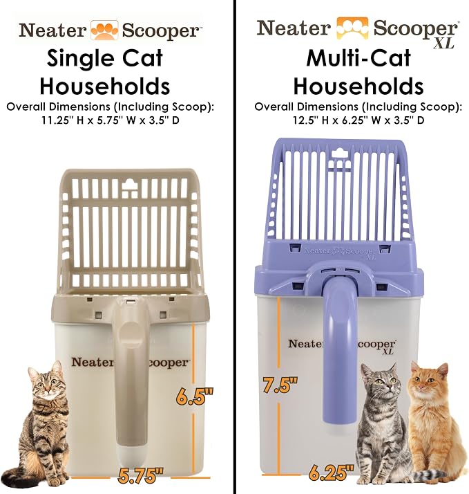 Neater Pet Brands Neater Scooper Standard Cat Litter Scoop, 60 Refill Bags – - Image 5