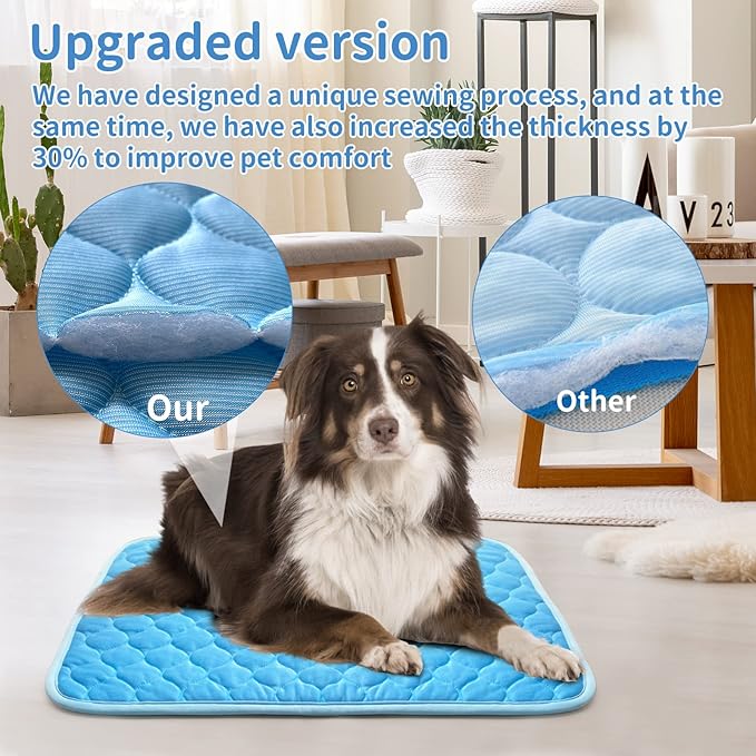 Dog Cooling Mat Non-Toxic Self Cooling Pad - Image 3