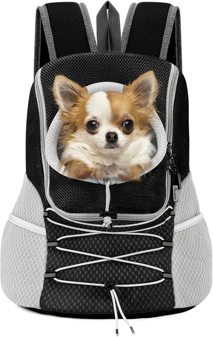 Pawaboo Pet Dog Carrier Backpack, Puppy Dog Travel Front Carrier by Pawaboo