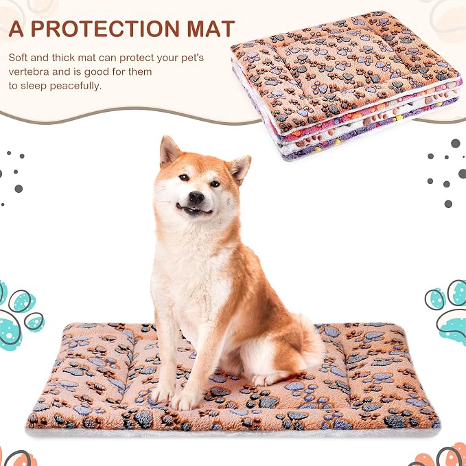Tuanse 4 Pack Ultra Soft Dog Cat Bed Mat Small Animal Guinea Pig Bed - Image 5