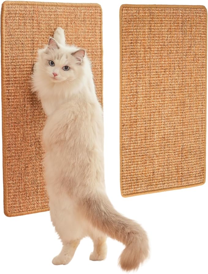 2Pack Cat Scratcher Mat, 23.6 X 15.7 Inch, sisal cat scratchers by Unknown