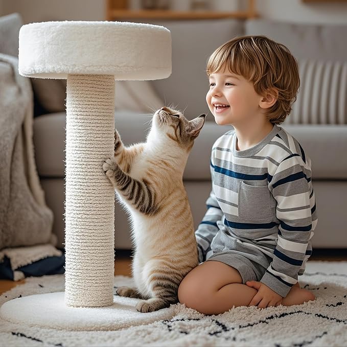 PowerKing Natural Sisal Replacement Scratching Post, 4 Pieces M8 Cat Scratch - Image 2