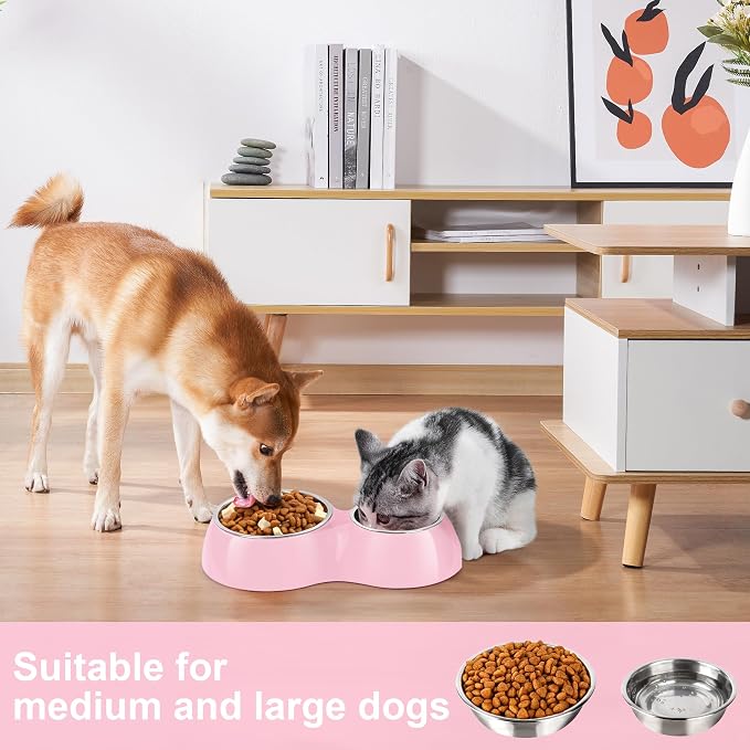 Elevated Dog Bowls Set - Image 3