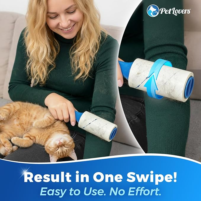 PetLovers Extra Sticky Lint Roller Mega Value Set 900 Sheets - Image 2