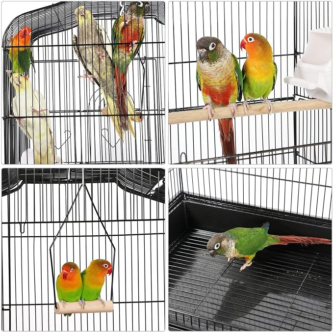Yaheetech 64-inch Play Open Top Medium Small Bird Cage - Image 8