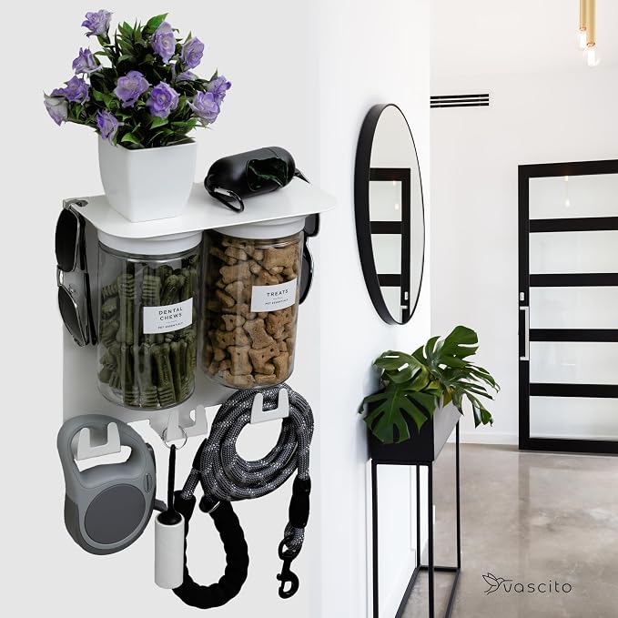 Dog Treat Holder For Wall Storage For Pets, Premium Pet Wall Organizer - Image 8