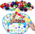 219PCS Cat Ball Pit with Balls, Interactive Toy by Mityrain