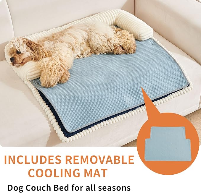 HAOMAIJIA Dog Couch Bed for Small Dogs, Non Slip Pet Couch Covers for Sofa - Image 2