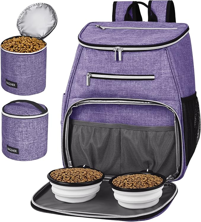 BAGLHER丨Dog Travel Bag Backpack, Airline Approved Pet Supplies Backpack by BAGLHER
