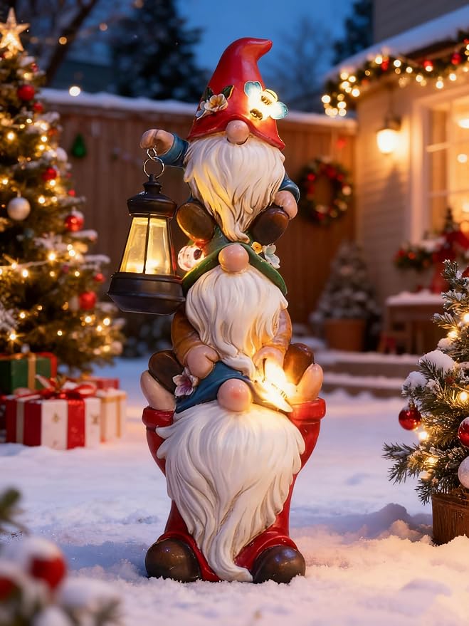 17 in Large Garden Gnome Statue by Twinbling