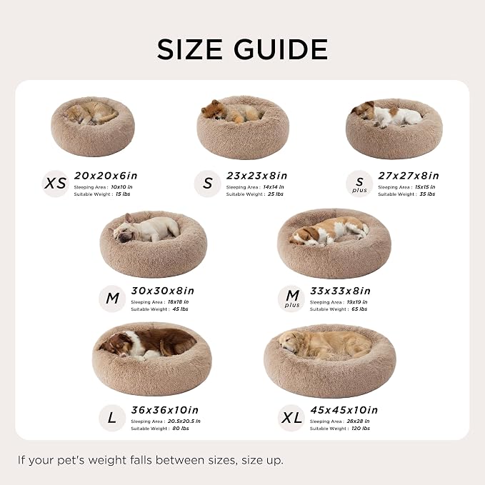 Bedsure Calming Dog Bed for Small Medium Dogs - Image 8