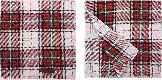 Lionet Paws Christmas Dog Bandana Washable Cotton Handkerchief Scarf Triangle - Image 4