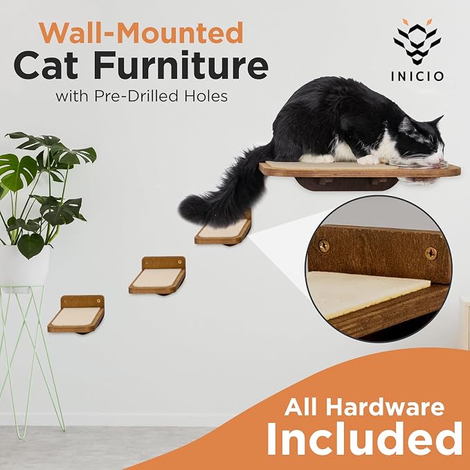 INICIO Cat Shelves – Dog Proof Feeding Station - Image 5