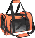 Soft Sided Carrier for Small Medium Cats Dogs, Removable Pad Collapsible Travel by NextFri