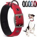 PetiFine Dog Collar for Large Dogs, Neoprene Padded and Adjustable, Reflective by PetiFine