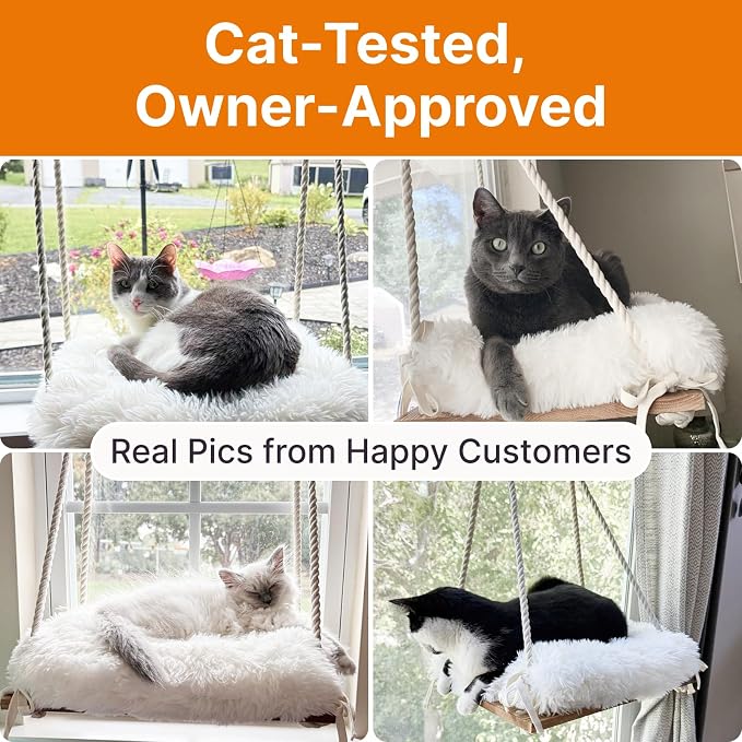 Cat Hammock with Industrial-Grade Suction Cups - Image 9