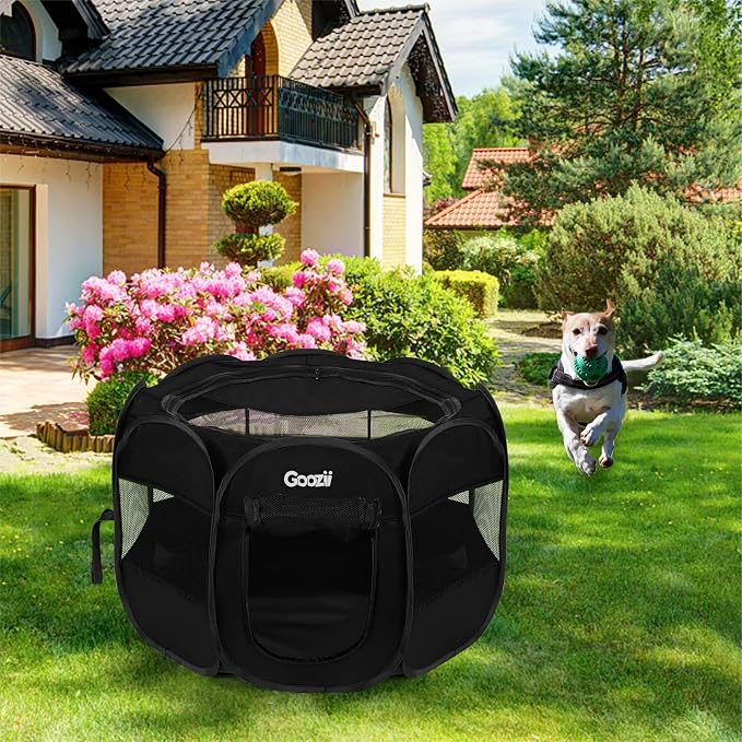 Foldable Portable Dog Playpen for Medium Dogs Indoor Outdoor, Big Dog Pet - Image 7
